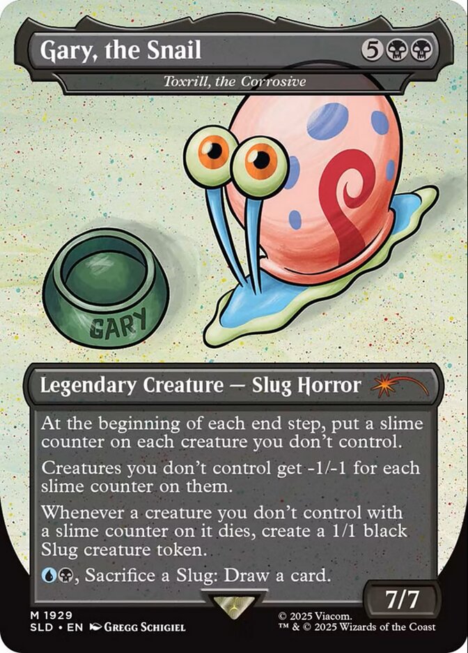 Toxrill, the Corrosive, Secret Lair Drop Card Art