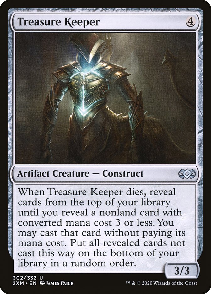 Treasure Keeper, Double masters Card Art