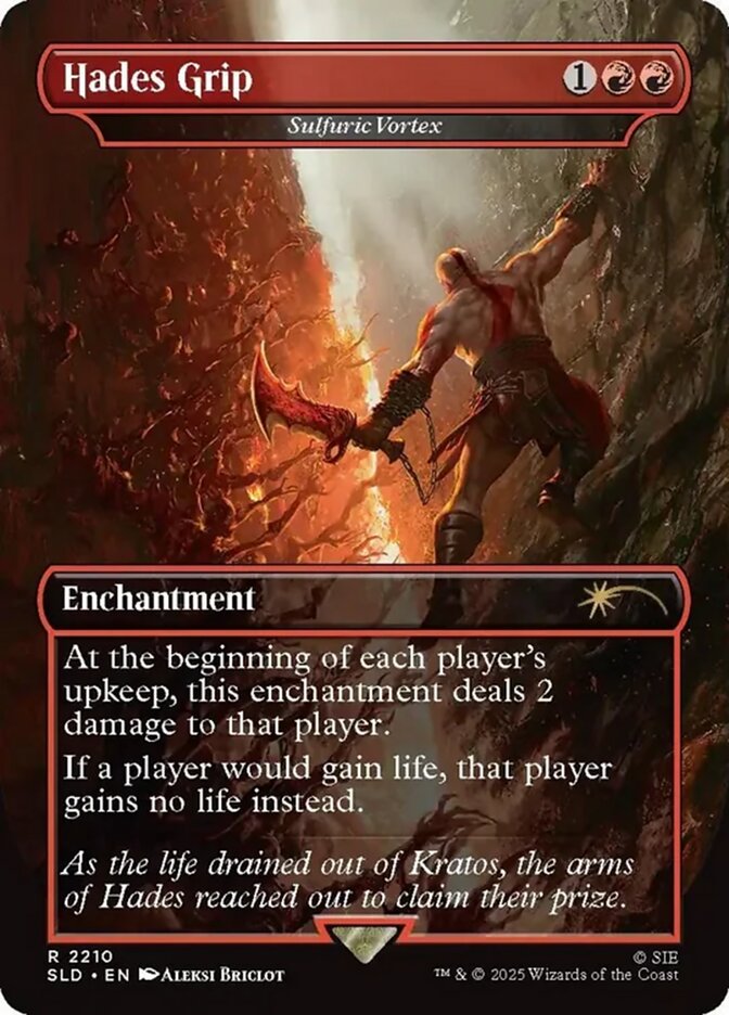 Sulfuric Vortex, Secret Lair Drop Card Art