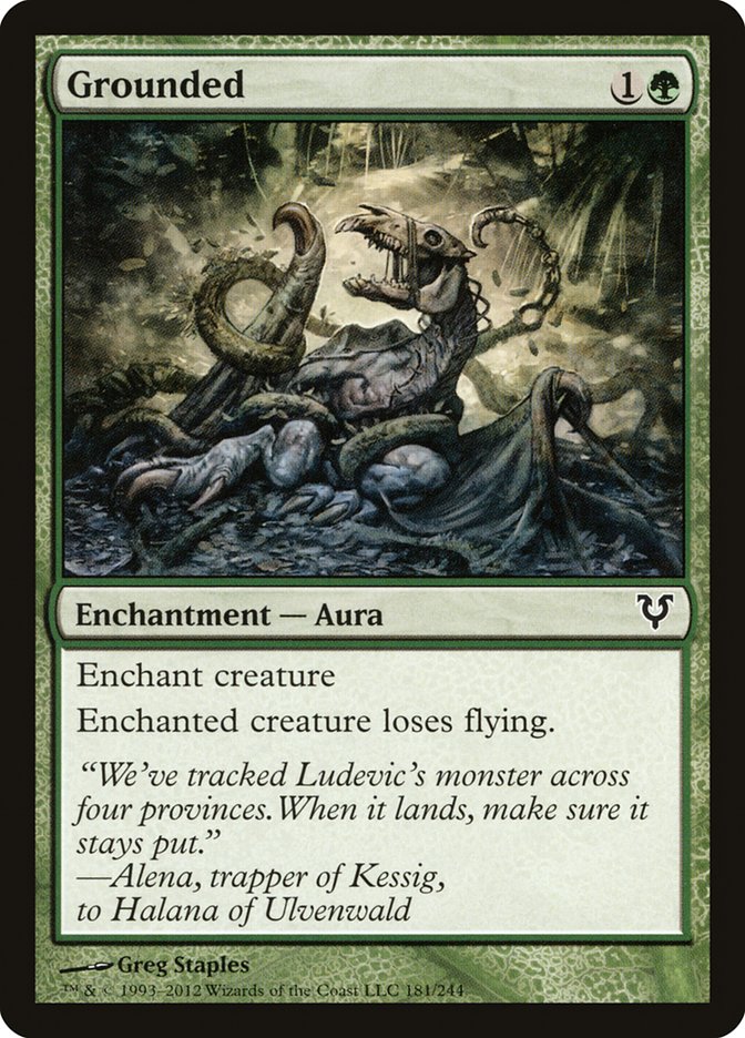 Grounded, Avacyn restored Card Art
