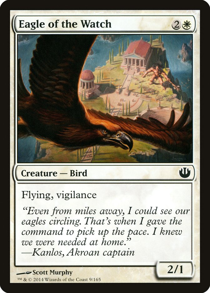 Eagle of the Watch, Journey Into Nyx Card Art