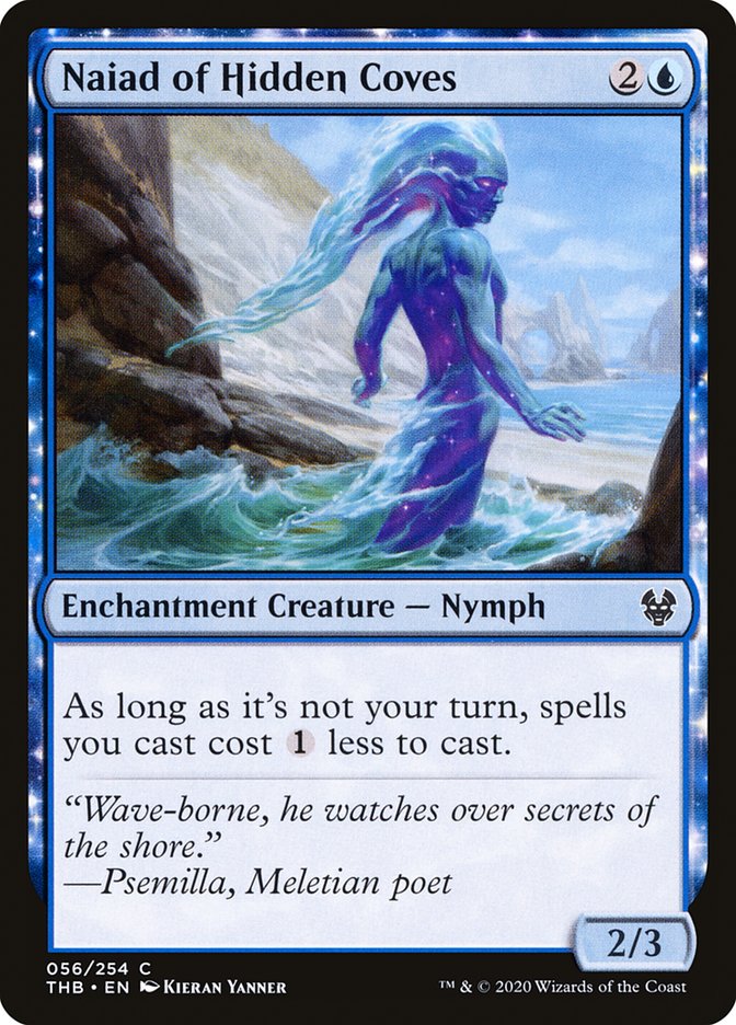 Naiad of Hidden Coves, Theros beyond death Card Art