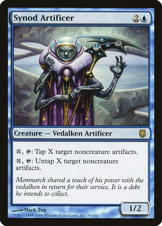 Synod Artificer, Darksteel Card Art