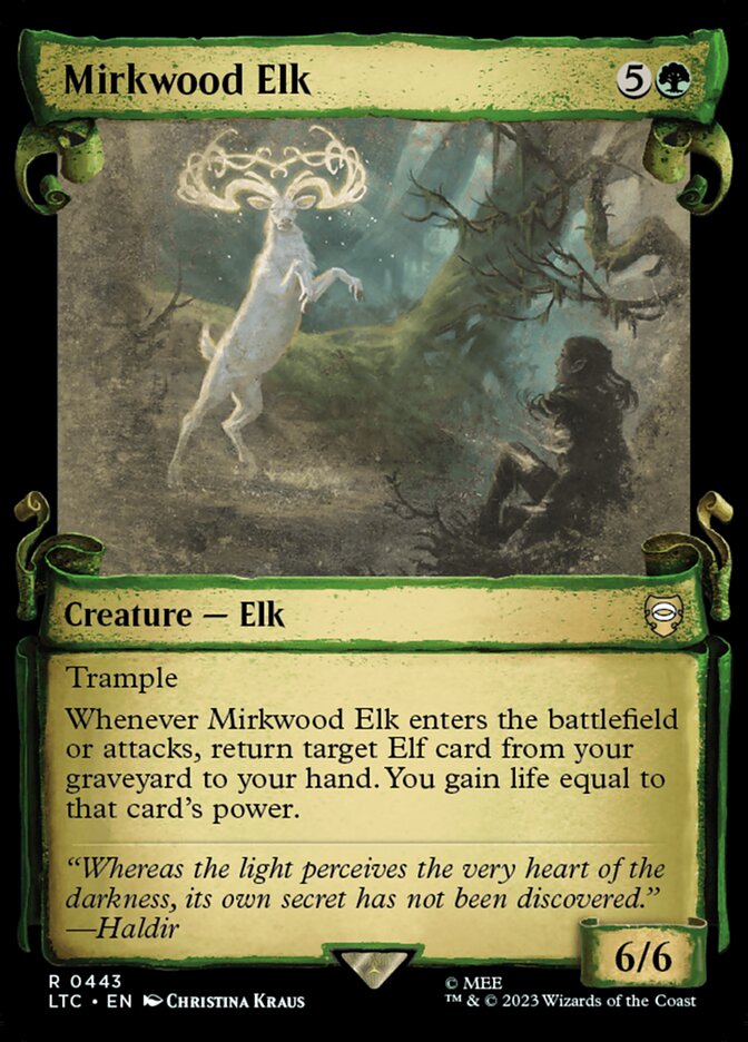 Mirkwood Elk, Tales of middle-earth commander Card Art