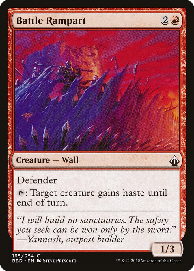 Battle Rampart - Foil