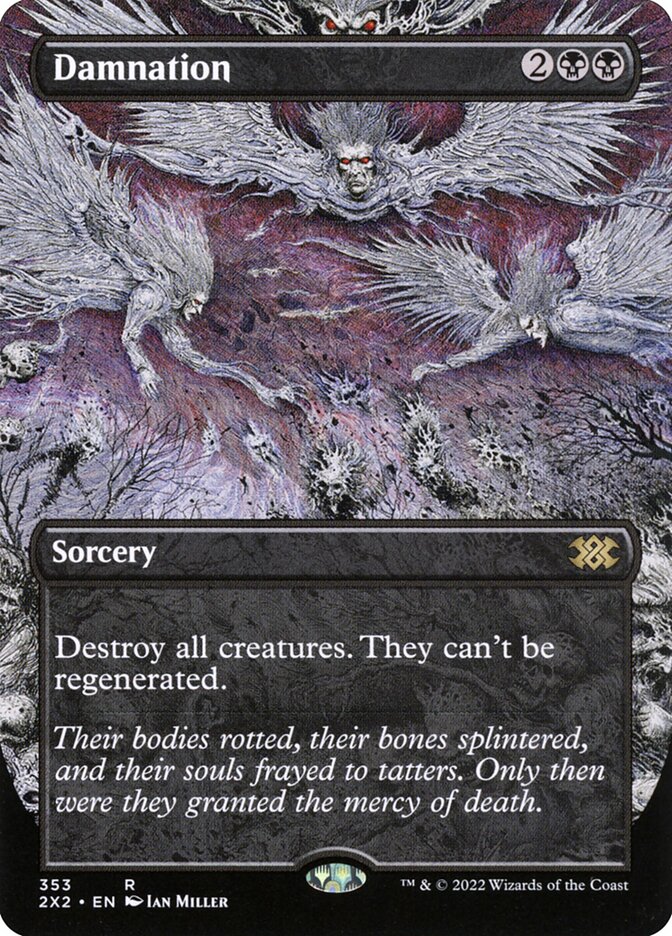 Damnation, Double Masters 2022 Card Art