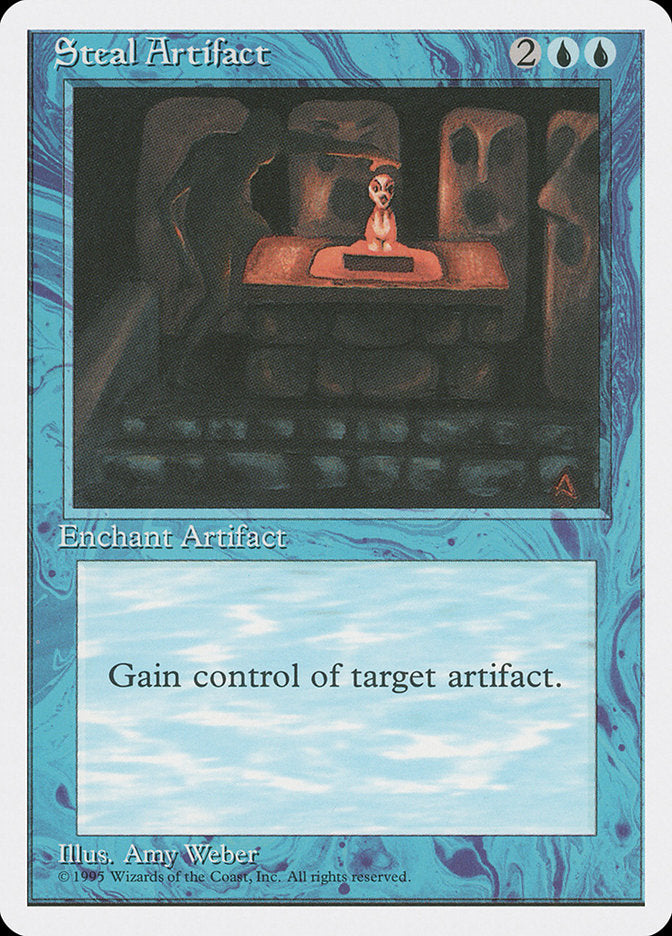 Steal Artifact, Fourth edition Card Art