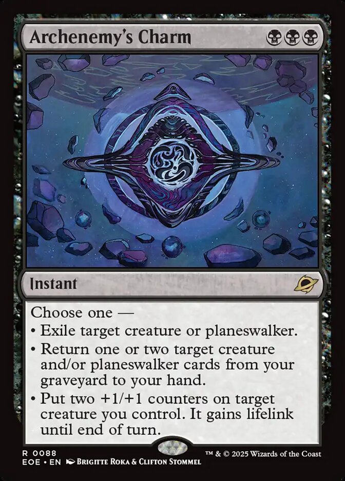 Archenemy's Charm, Edge Of Eternities Card Art