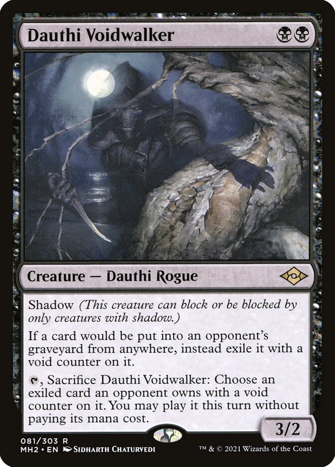 Dauthi Voidwalker, Modern Horizons 2 Card Art