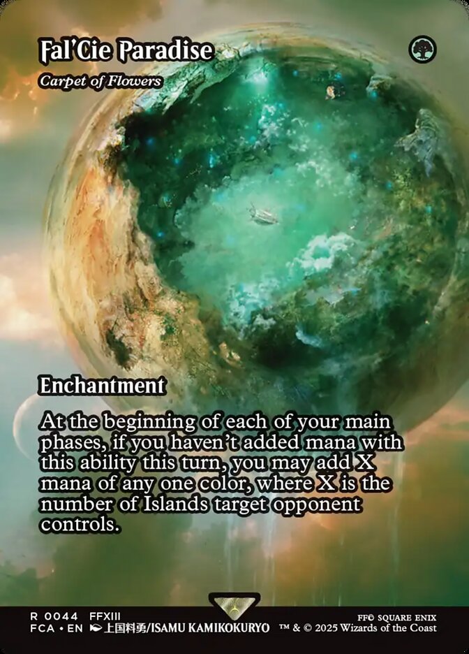 Carpet of Flowers, Final fantasy: through the ages Card Art