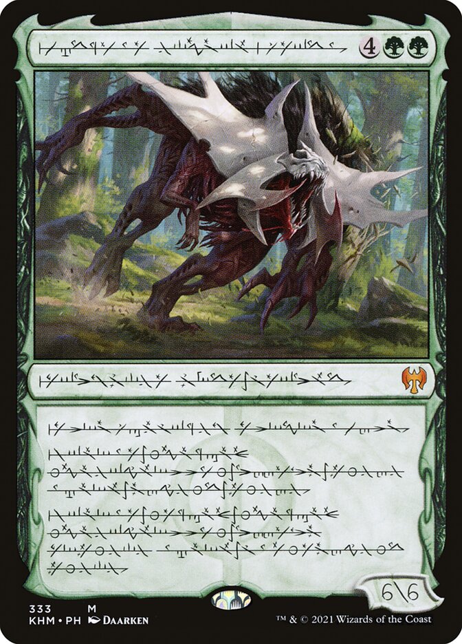 Vorinclex, Monstrous Raider, Kaldheim Card Art