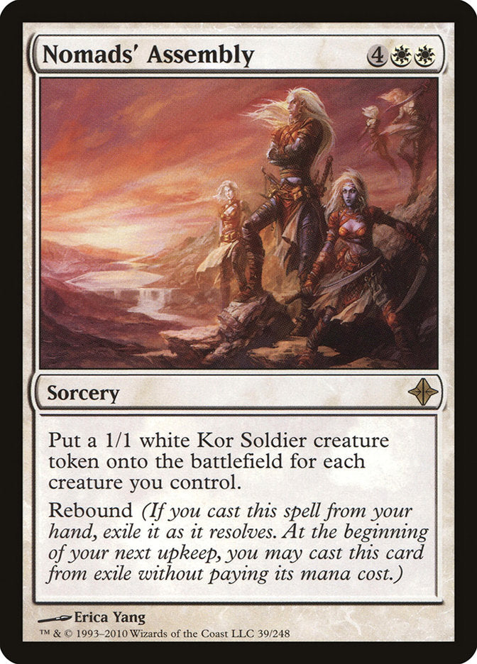 Nomads' Assembly, Rise Of The Eldrazi Card Art