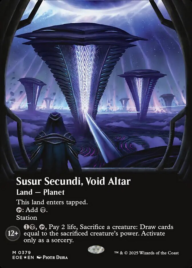 Susur Secundi, Void Altar, Edge Of Eternities Card Art