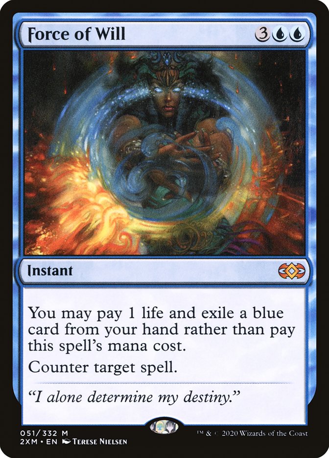 Force of Will, Double masters Card Art