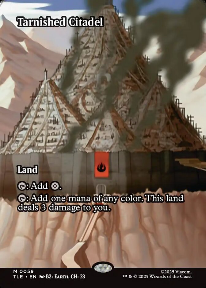 Tarnished Citadel, Avatar: The Last Airbender Eternal Card Art