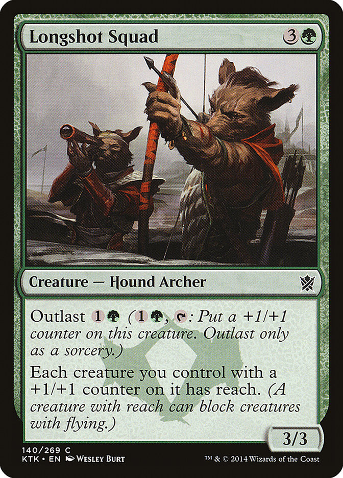Longshot Squad, Khans Of Tarkir Card Art