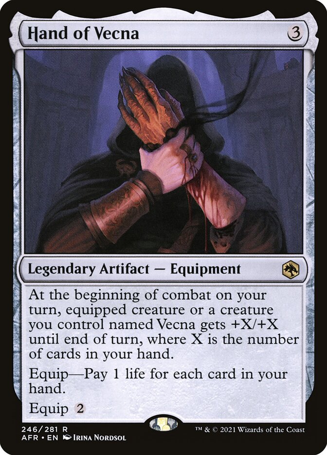 Hand of Vecna - Foil
