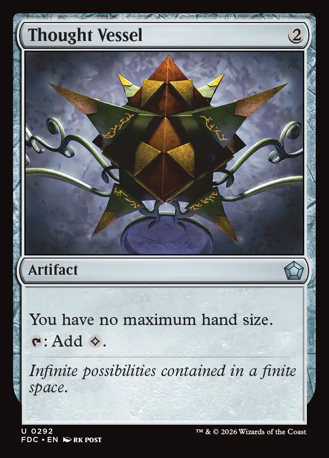 Thought Vessel, Foundations Commander Card Art