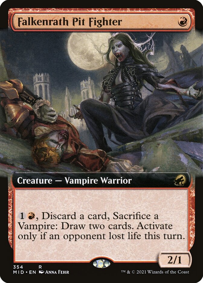 Falkenrath Pit Fighter, Innistrad: Midnight Hunt Card Art