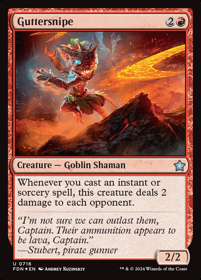 Guttersnipe, Foundations Card Art