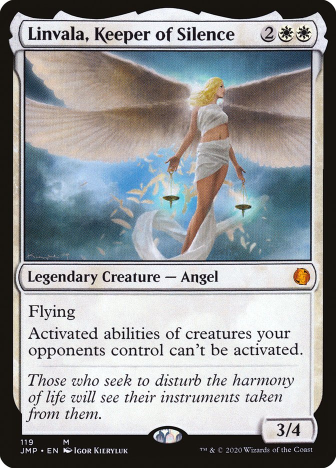 Linvala, Keeper of Silence, Jumpstart Card Art