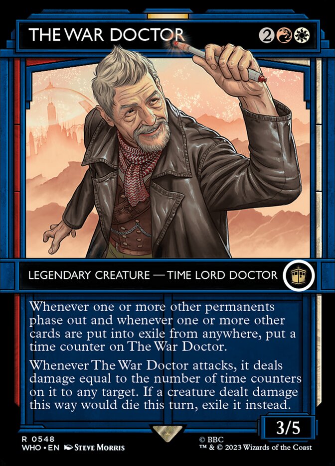 The War Doctor, Doctor Who Card Art