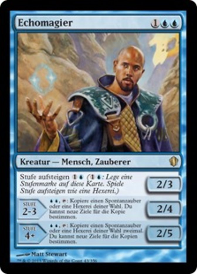 Echo Mage, Commander 2013 Card Art