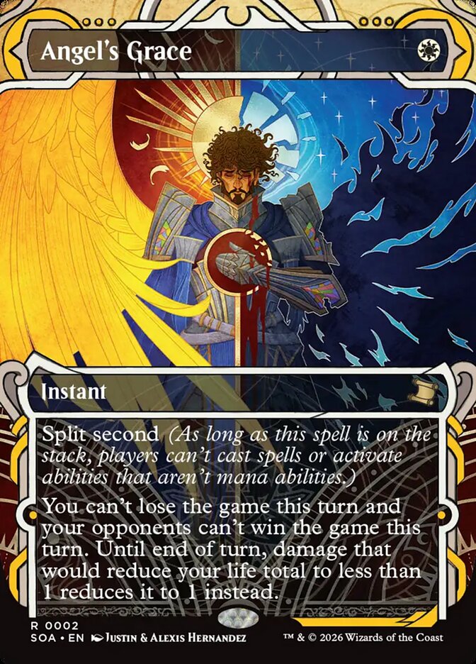Angel's Grace, Secrets Of Strixhaven Mystical Archive Card Art