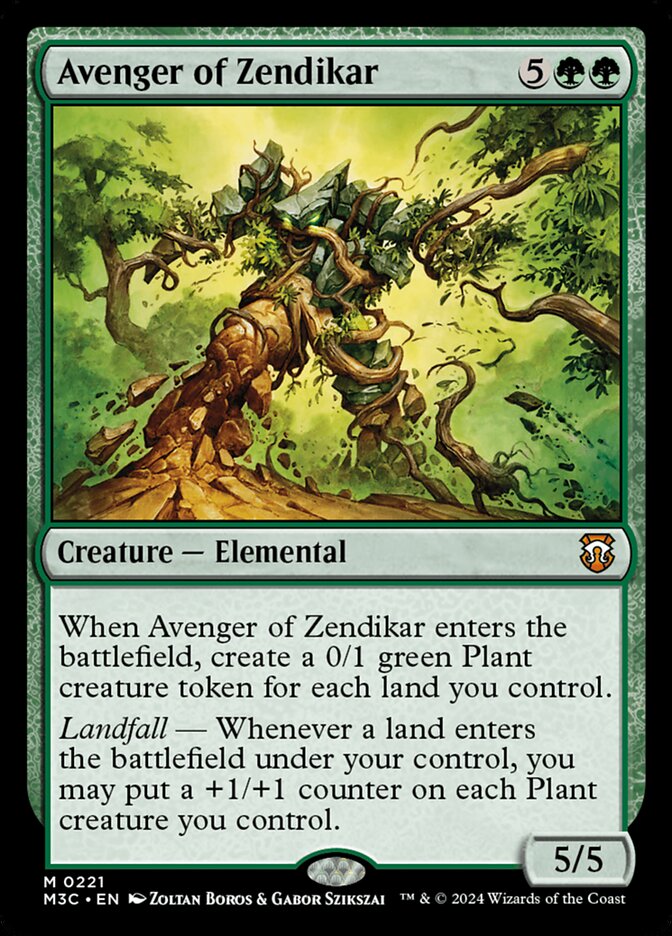 Avenger of Zendikar, Modern Horizons 3 Commander Card Art