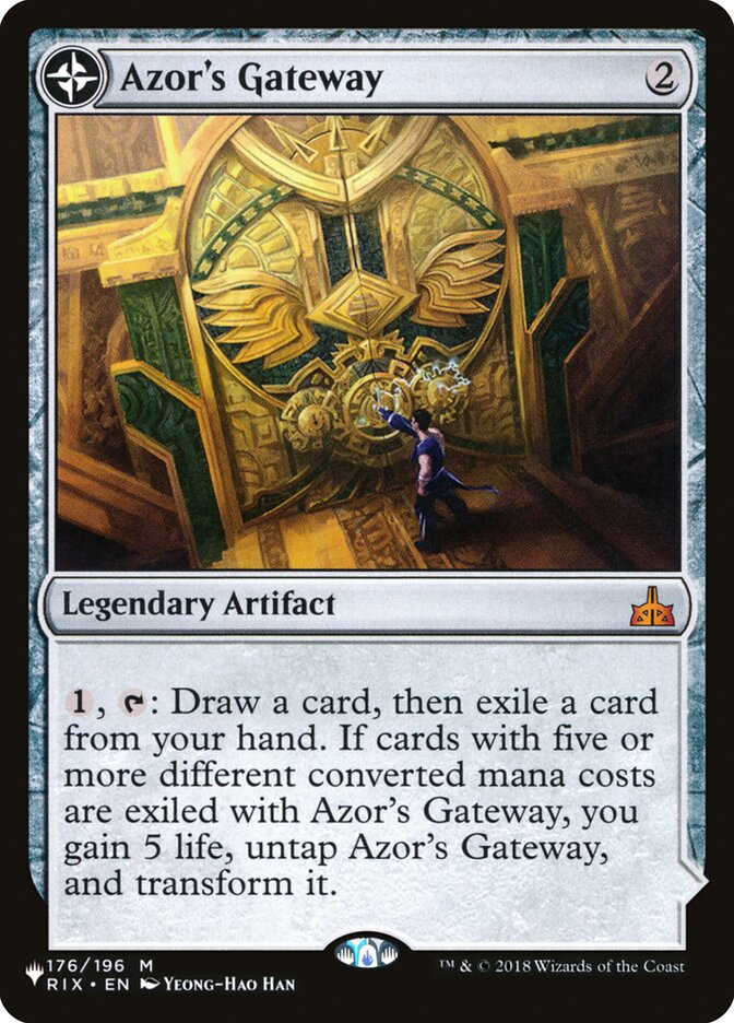 Azor's Gateway // Sanctum of the Sun, The List Card Art