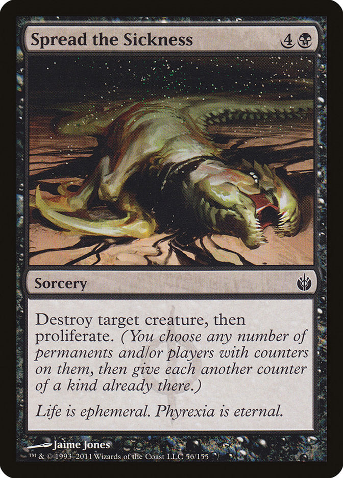 Spread the Sickness, Mirrodin Besieged Card Art