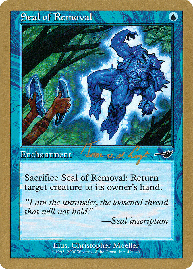 Seal of Removal, World Championship Decks 2000 Card Art