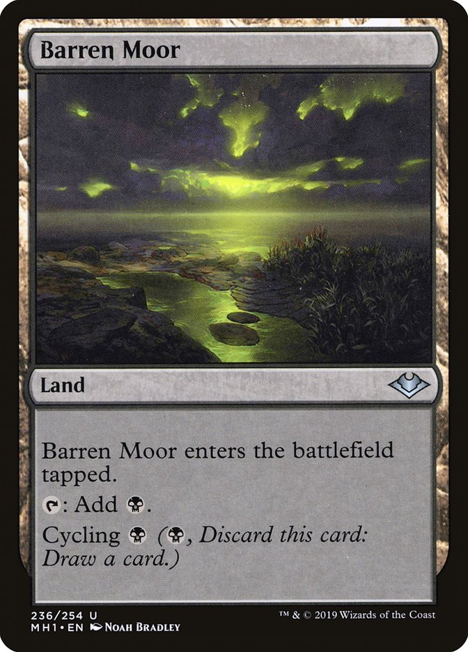 Barren Moor, Modern Horizons Card Art