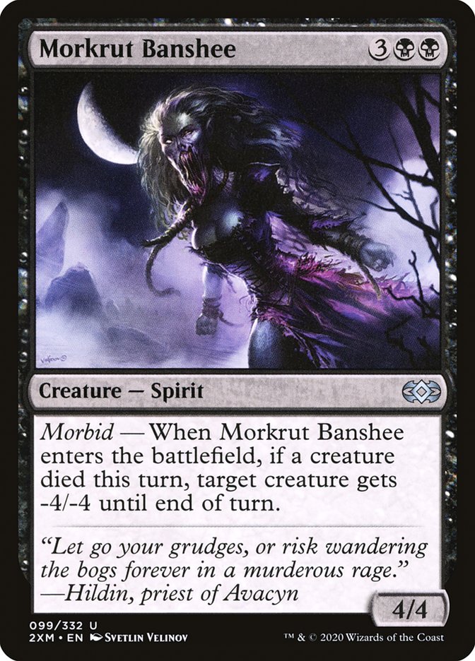 Morkrut Banshee, Double masters Card Art