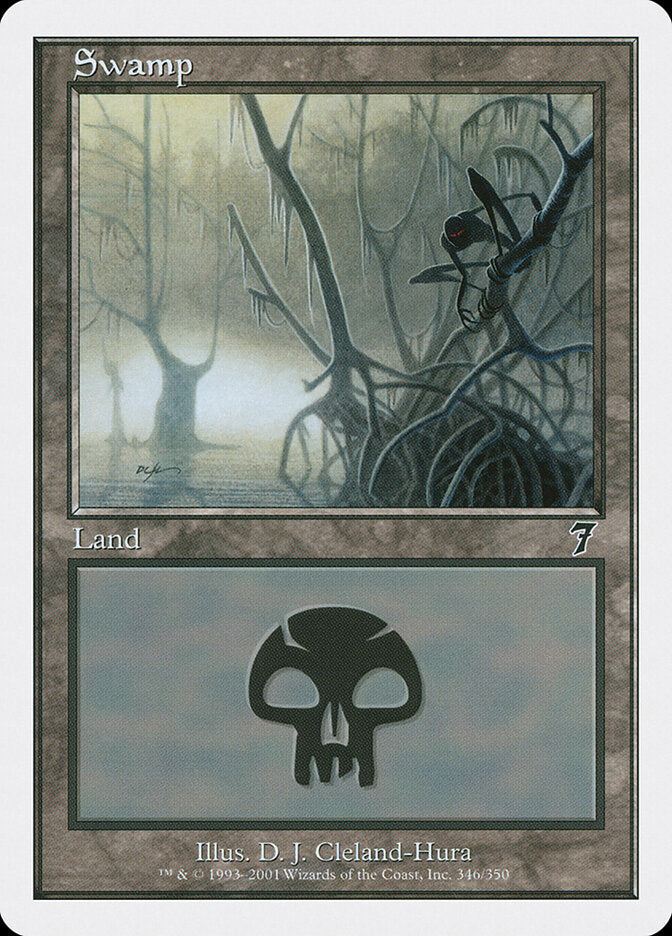 Swamp, Seventh Edition Card Art