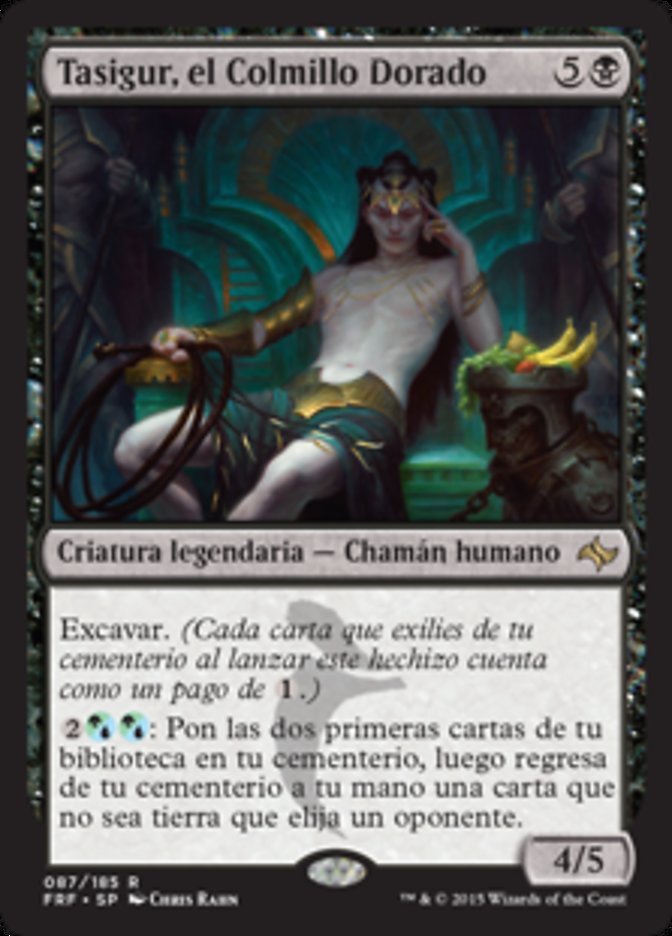Tasigur, the Golden Fang, Fate Reforged Card Art