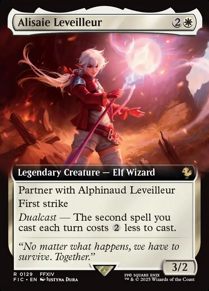 Alisaie Leveilleur, Final fantasy commander Card Art
