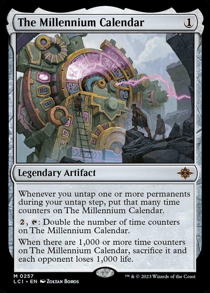 The Millennium Calendar, The Lost Caverns Of Ixalan Card Art
