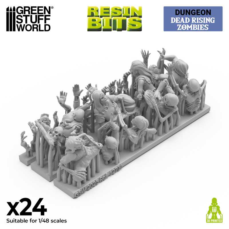 Green Stuff World - 24 Dead Rising Zombies