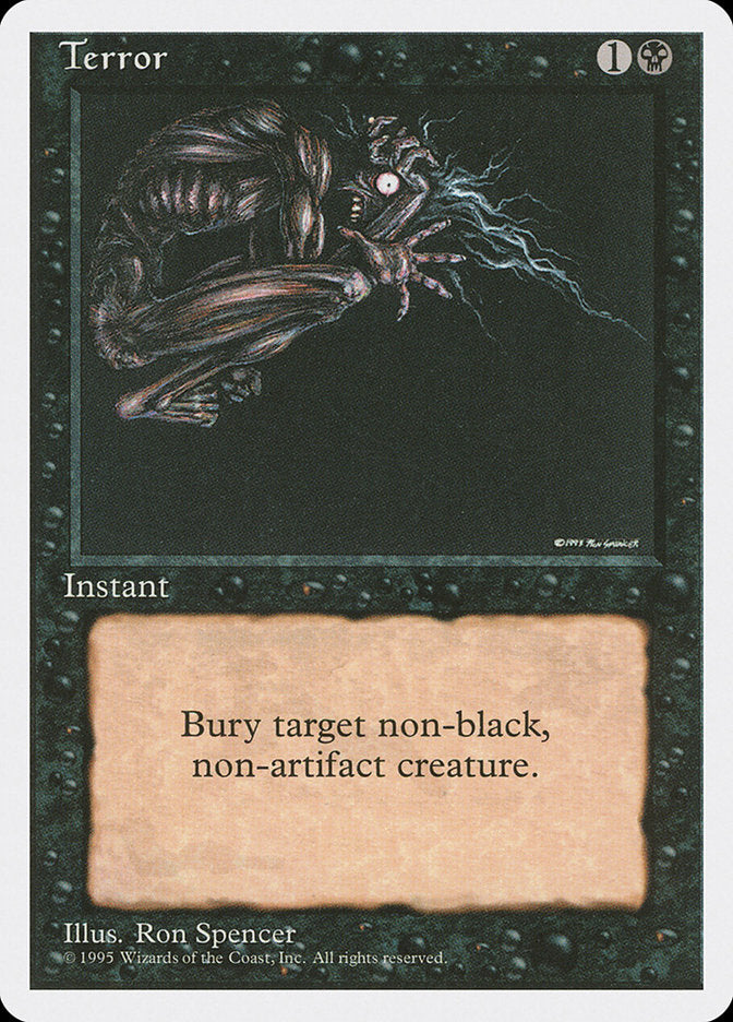 Terror, Fourth edition Card Art
