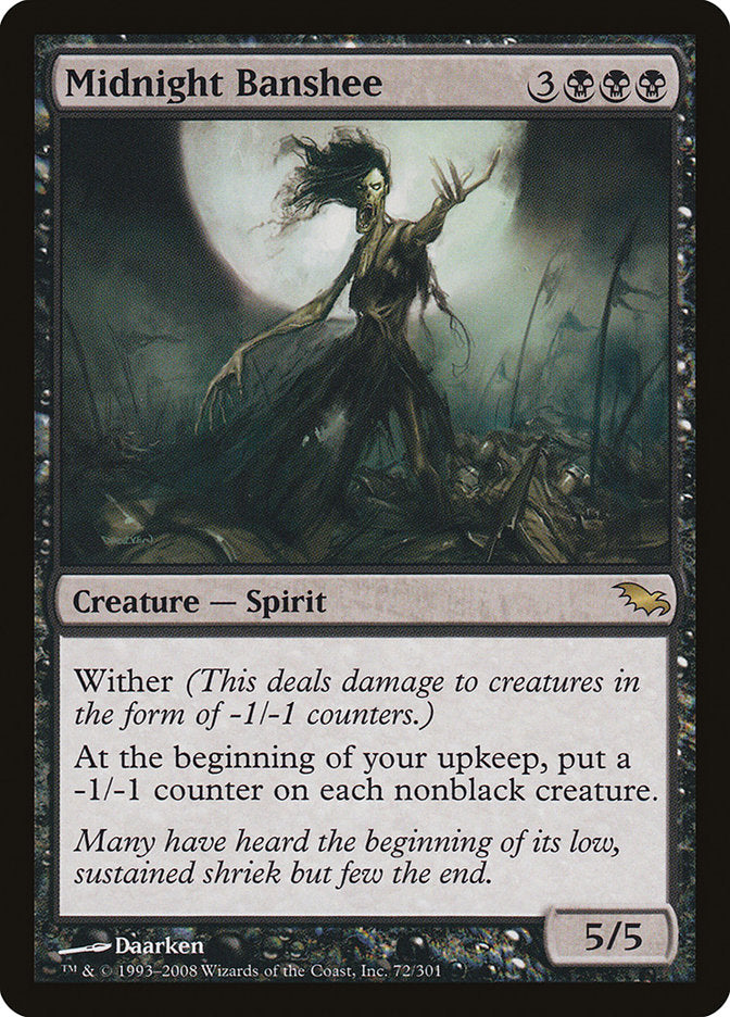 Midnight Banshee, Shadowmoor Card Art