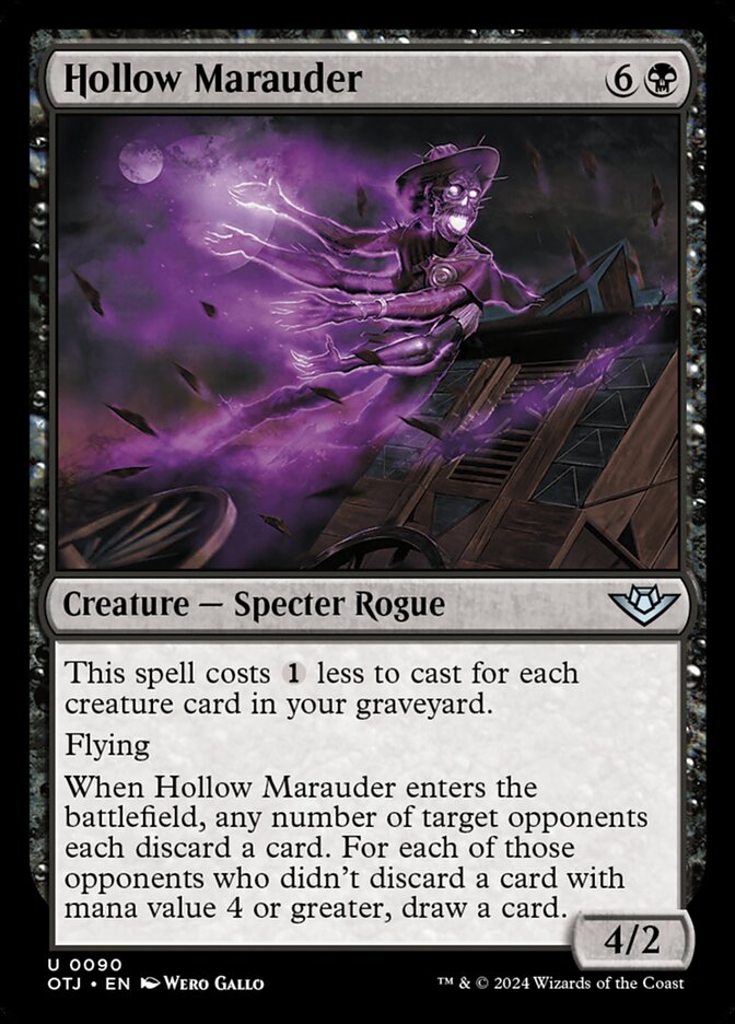 Hollow Marauder, Outlaws Of Thunder Junction Card Art