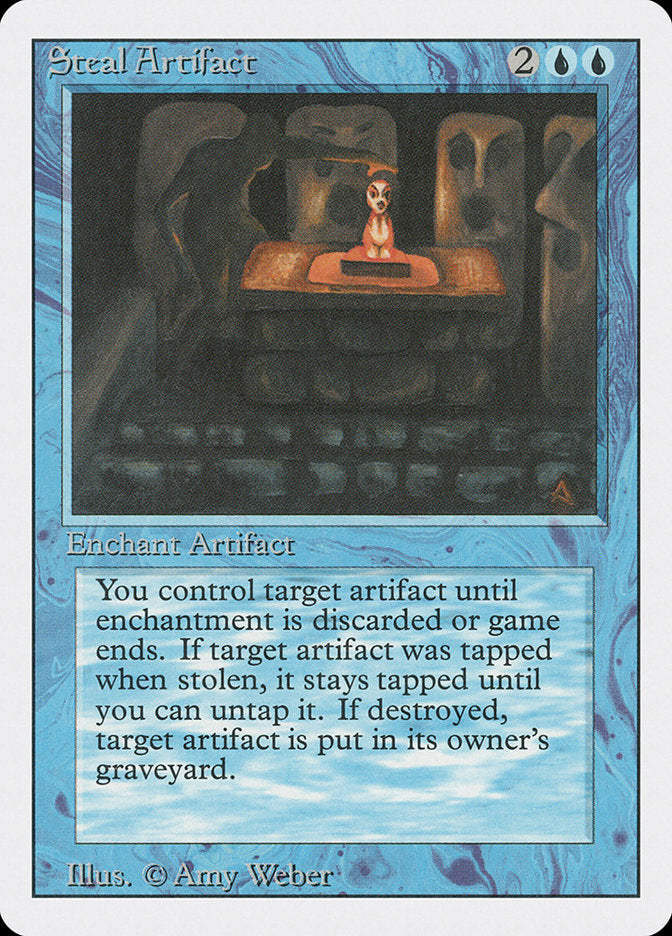 Steal Artifact, Revised edition Card Art