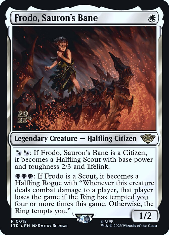 Frodo, Sauron's Bane, Tales of middle-earth promos Card Art
