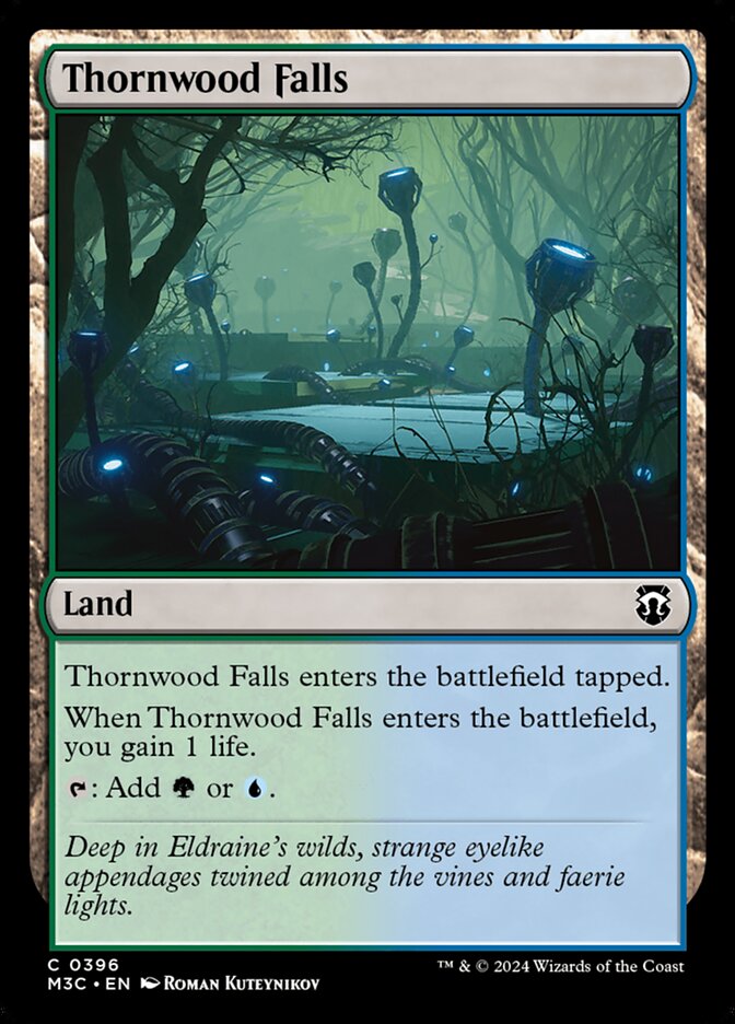 Thornwood Falls, Modern Horizons 3 Commander Card Art