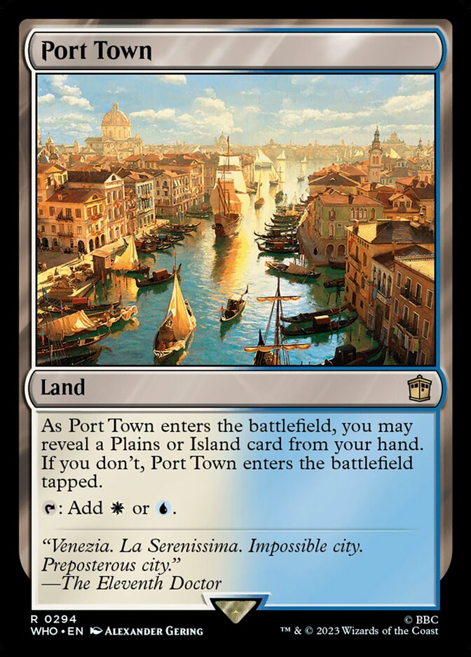 Port Town, Doctor who Card Art