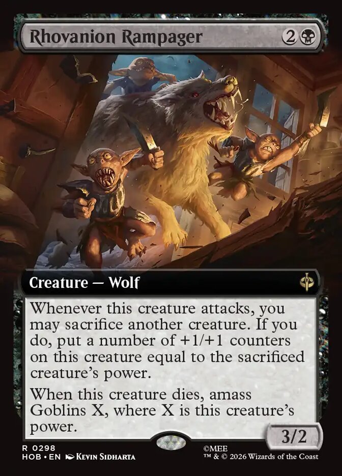 Rhovanion Rampager, The Hobbit Card Art