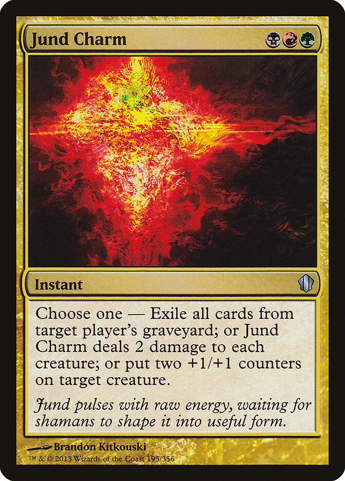 Jund Charm, Commander 2013 Card Art