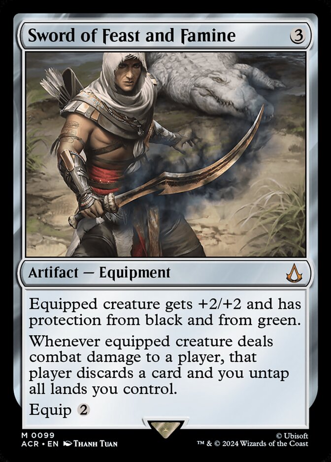 Sword of Feast and Famine, Assassin's creed Card Art