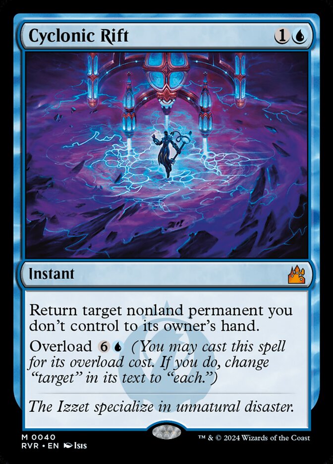 Cyclonic Rift, Ravnica Remastered Card Art